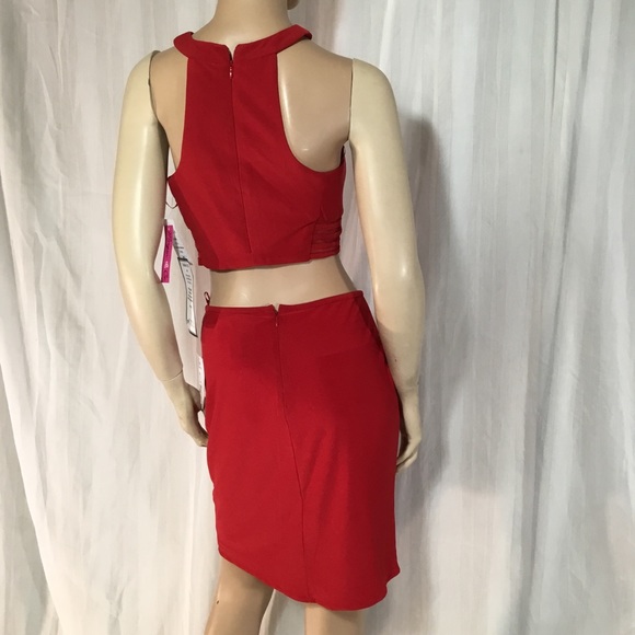 Morgan & company junior 2-pc bodycon dress A05 - Picture 5 of 7